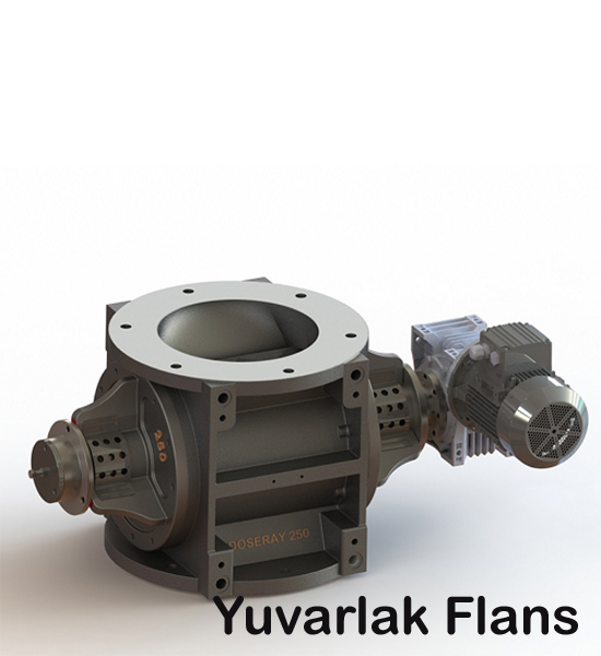 YUVARLAK GİRİŞLİ ROTARY VALVE