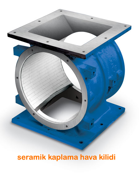seramik kaplama rotary valve